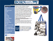 Tablet Screenshot of bornaviation.com